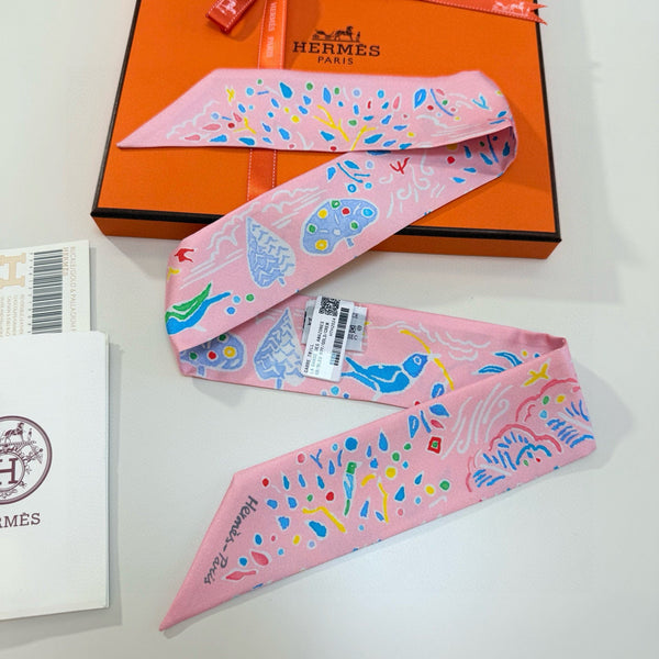 HM Twilly Small Silk Scarf 825649