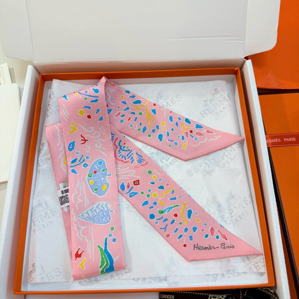 HM Twilly Small Silk Scarf 825649