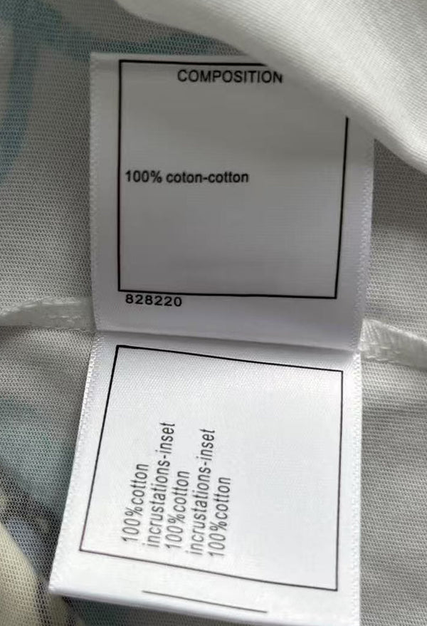 CC 25 Felpa in cotone con stampa graffiti a maniche lunghe e vestibilità ampia