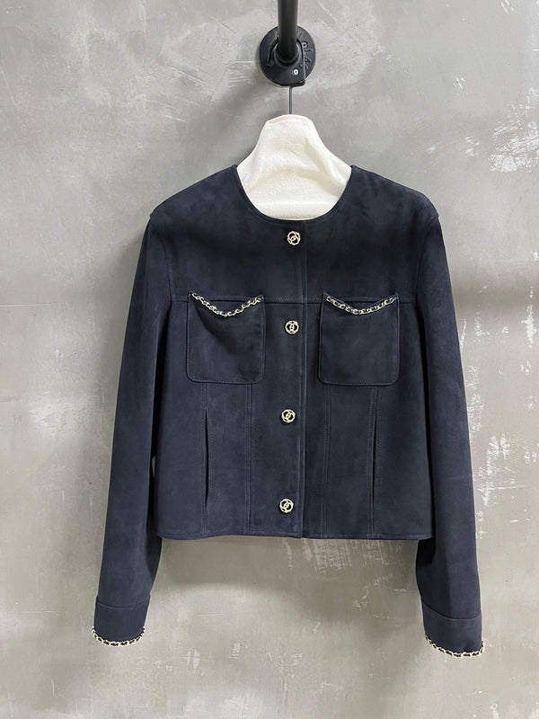 CC 25 Chain Jacket Blend Black Cashmere