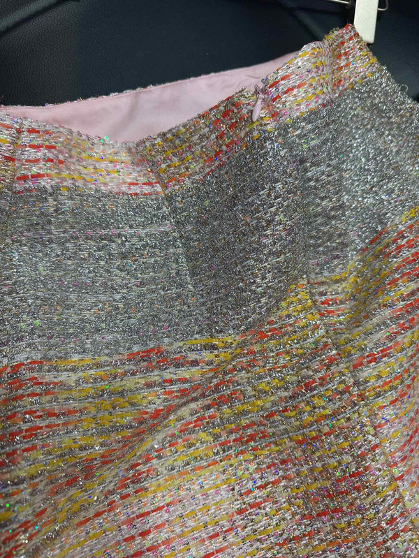 CC 25Ss Suit Jacket and Skirt Colorful Cotton