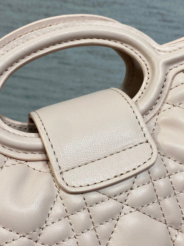 CD Jolie Top Handle Mini Chain Bag 19cm Pink Cowhide