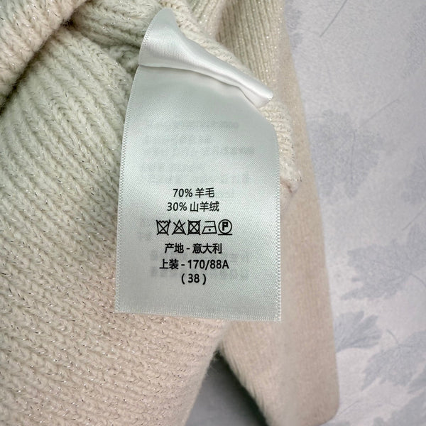 CD 25SS Bee Knitted V-Neck Button Wool Cardigan 306372