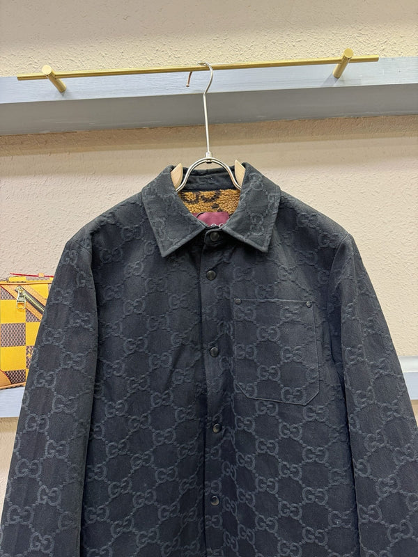 Gucci 25 Fleece Lining Fabric Jacket 108870