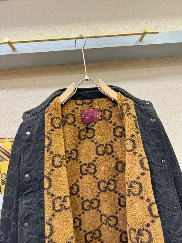 Gucci 25 Fleece Lining Fabric Jacket 108870