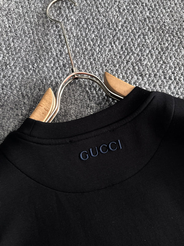 Gucci 25 Long-Sleeved T-shirt Black Cotton 108753
