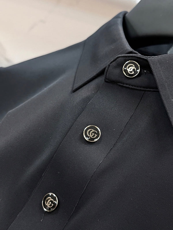 Gucci 25Ss Business Short-Sleeve Polo Shirt 108630