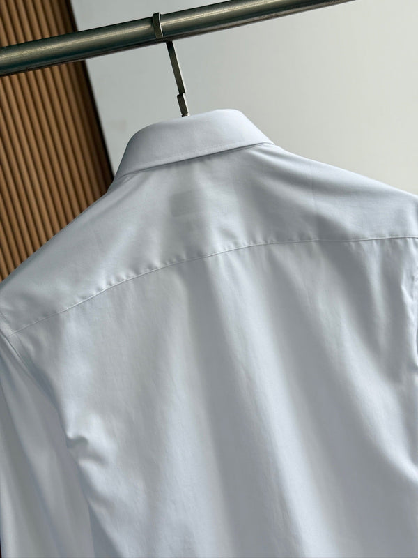 Gucci 25Ss Business Shirt 100s Double-Ply Premium Oxford Fabric White 108567