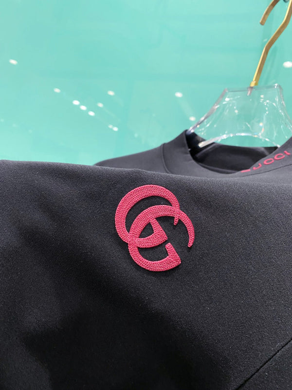 Gucci 25 Velvet Micro-Plush Half-Turtleneck Bottoming Shirt 106330