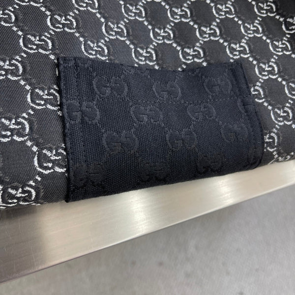 Gucci 25 Men's Lapel All-Over Monogram Print Jacket 103892