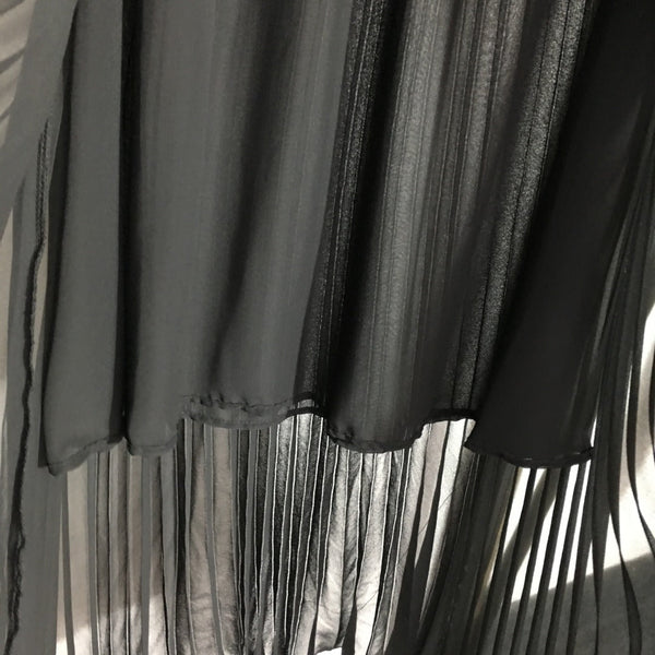 Versace Metal-Embellished Tube-Top Camisole and High-Waisted Pleated Skirt Set