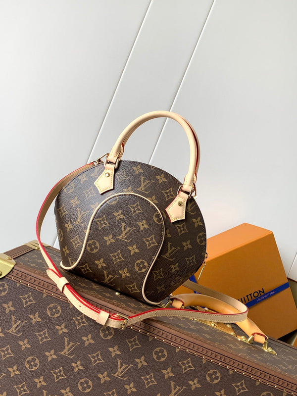 LV Small Ellipse Monogram Canvas Bag 126841
