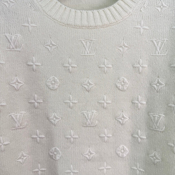 LV 25FW All-Over Print Sweater Cashmere 297069