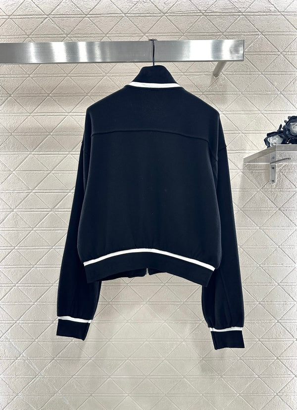 CC 25 Jacket and Pants Set Black Viscose and Polyester