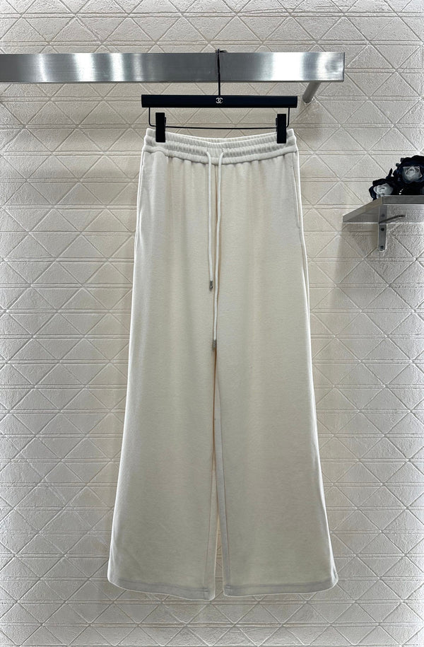 CC 25 Jacket and Pants Set White Viscose and Polyester