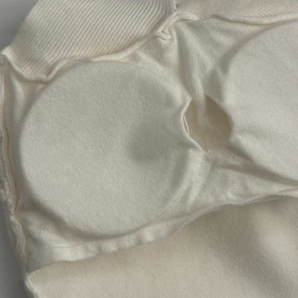 CC Patch Deep V-neck Hip-hugging Knitted Suspender Dress