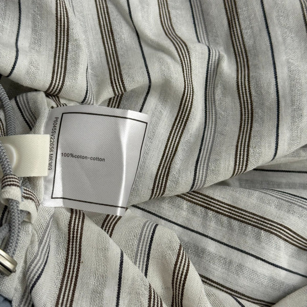 CC Logo Embroidered Long-sleeved Hooded Zipper Windbreaker Jacket