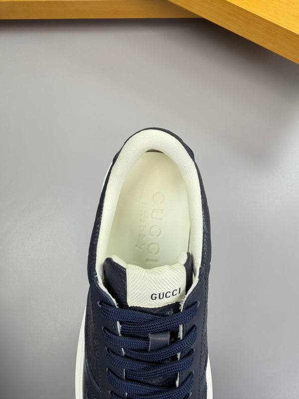 GG SNEAKER BLUE NAPPA LEATHER 194570