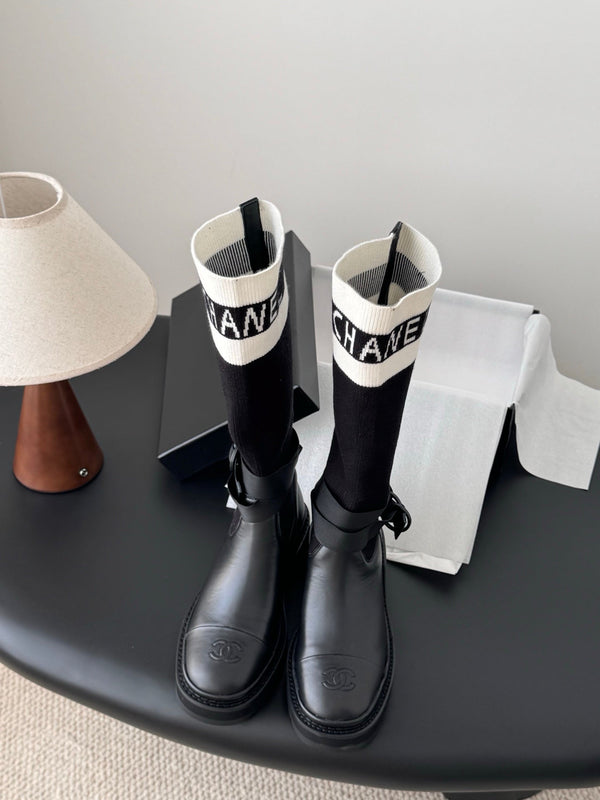 CC 25K High Sock Boots Black Flyknit 507999