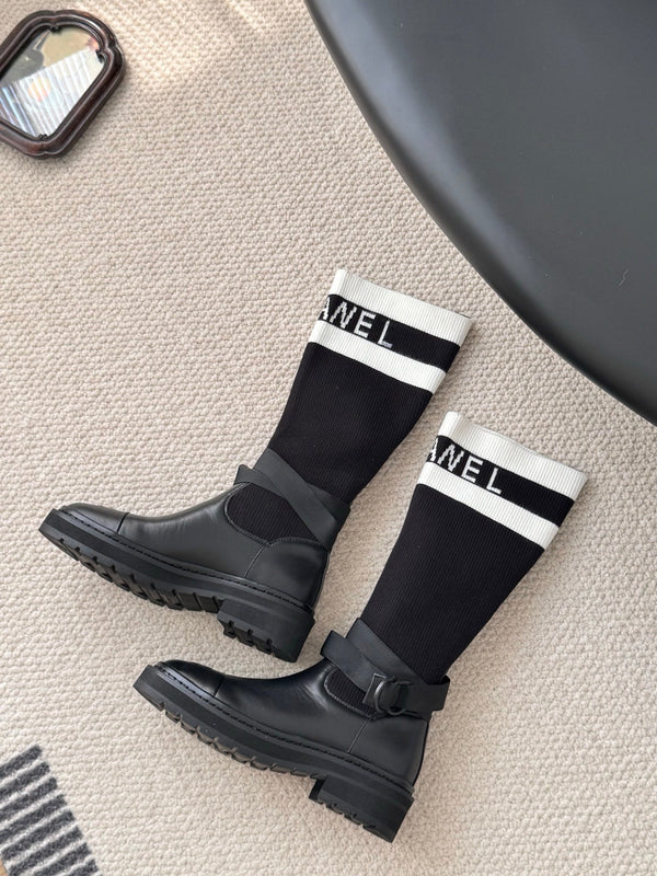 CC 25K High Sock Boots Black Flyknit 507999