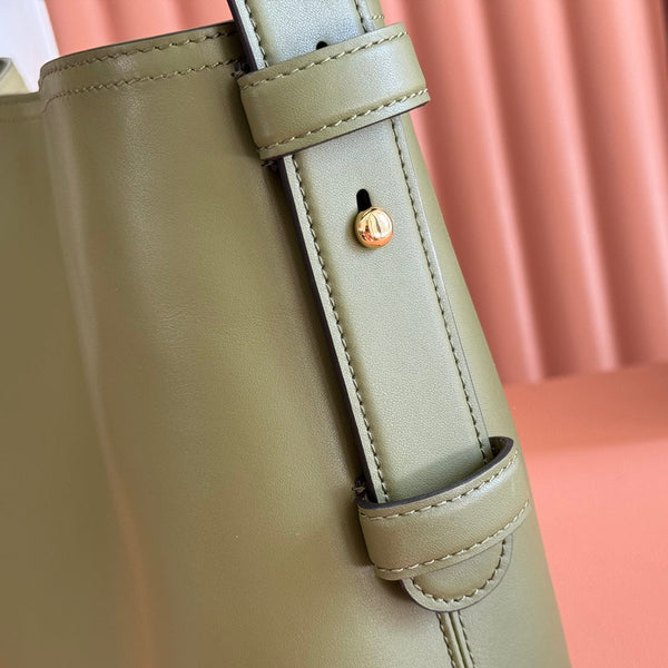 GG 25FW Beatrix Handbag 35cm Green Calfskin GHW