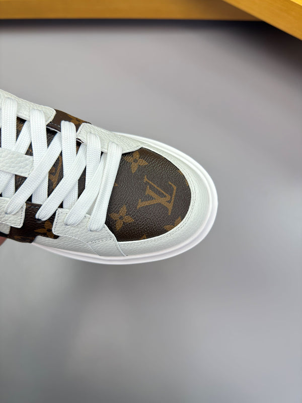 LV high-quality casual white brown sneakers 194600