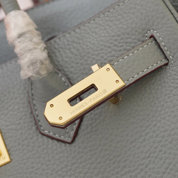 HM BIRKIN BAG 35 TEMPERED GRAY TOGO GOLD HARDWARE