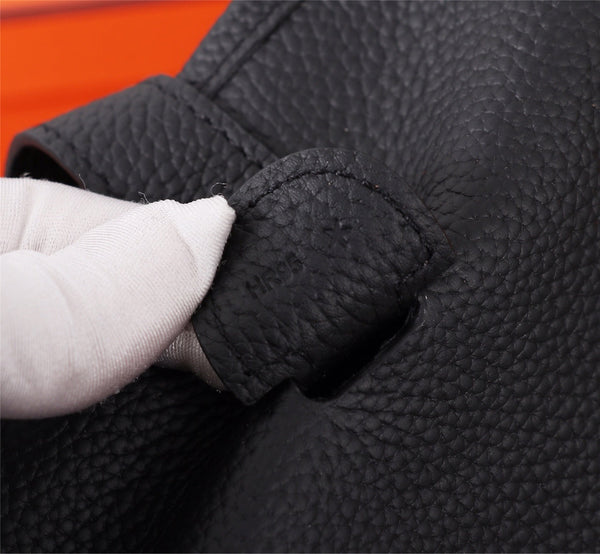 HM EVELYNE BAG 28 BLACK TOGO