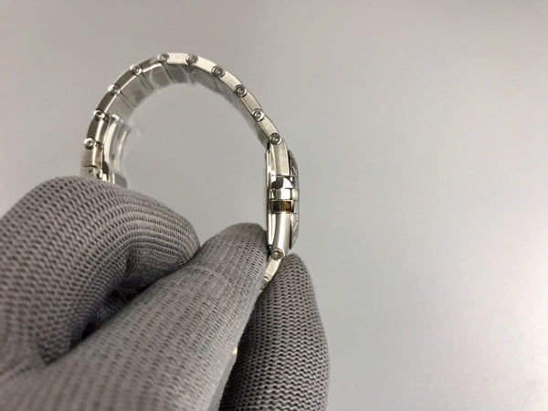 Omega Constellation 27mm quadrante in madreperla color argento