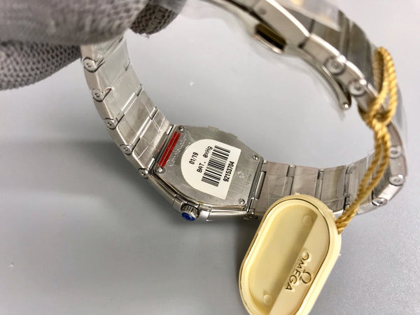 Omega Constellation 27mm quadrante in madreperla color argento