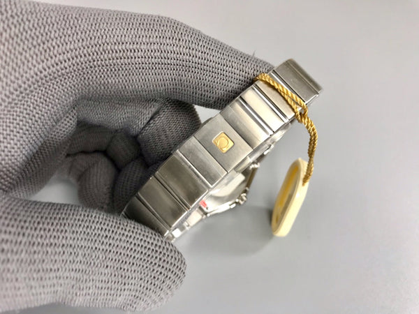 Omega Constellation 27mm quadrante in madreperla color argento