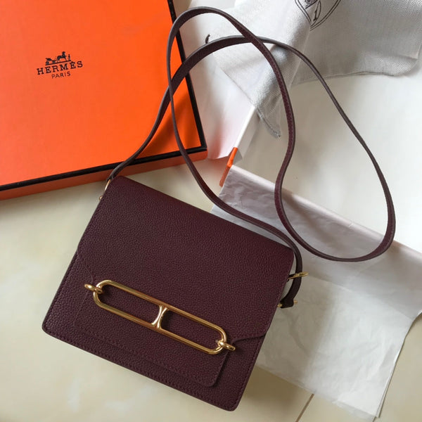 HM SAC ROULIS 19 WINE TOGO LEATHER