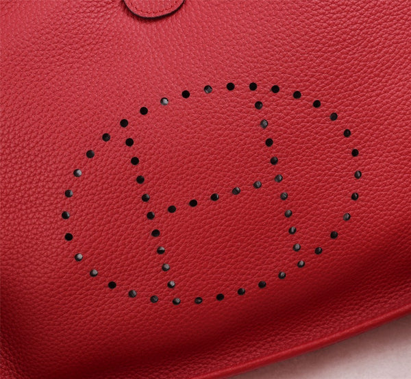 HM EVELYNE BAG 28 RED TOGO