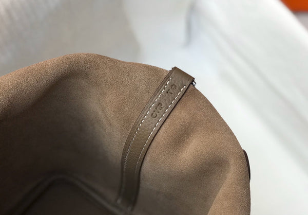 picotin lock 18 brown togo shw