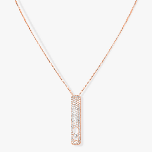 MY FIRST DIAMOND PAVED NECKLACE