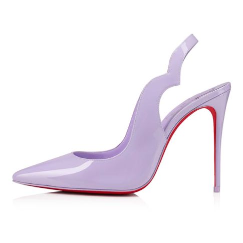 CL Pumps Hot Chick 100 mm Lilac Smoke/lin Lilac Smoke Patent leather