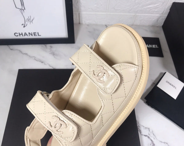 Sandalo da papà CC 25S in pelle di vitello color carne