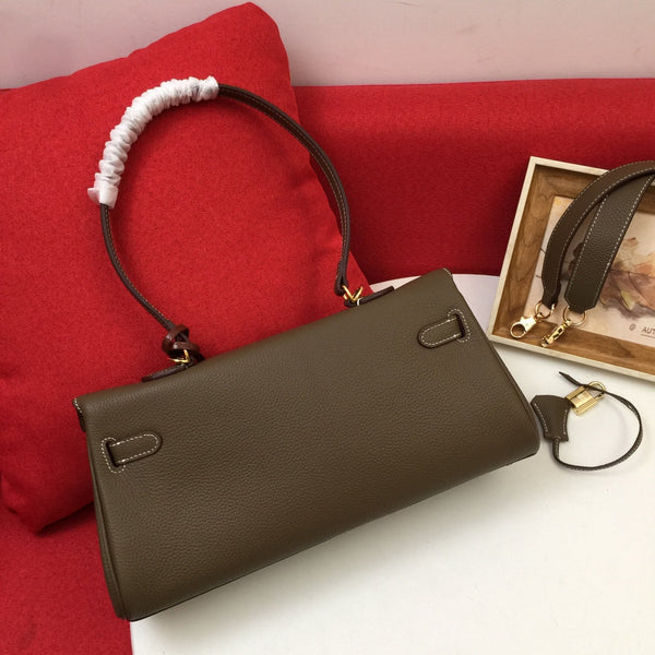 HM SHOULDER BAG 35 CEDAR TOGO GOLD HARDWARE