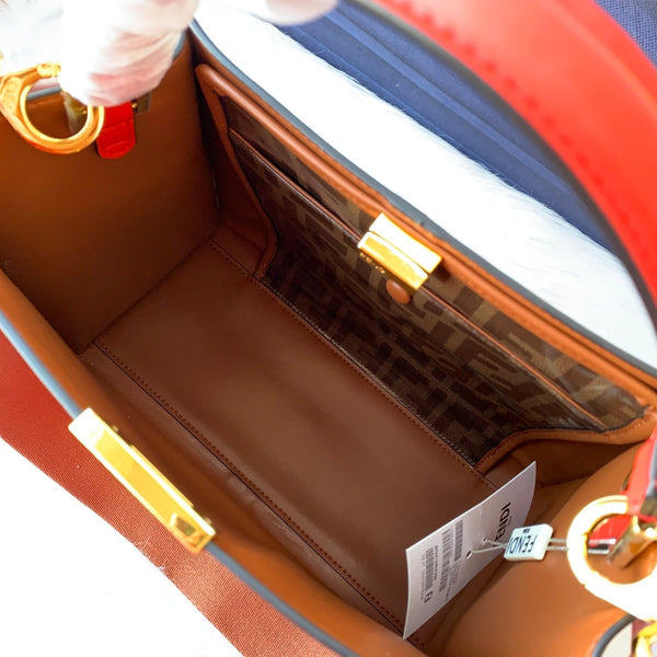 Peekaboo X-lite medium 30cm Bag red lambskin gold hardware