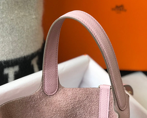 picotin lock 18 pink togo ghw