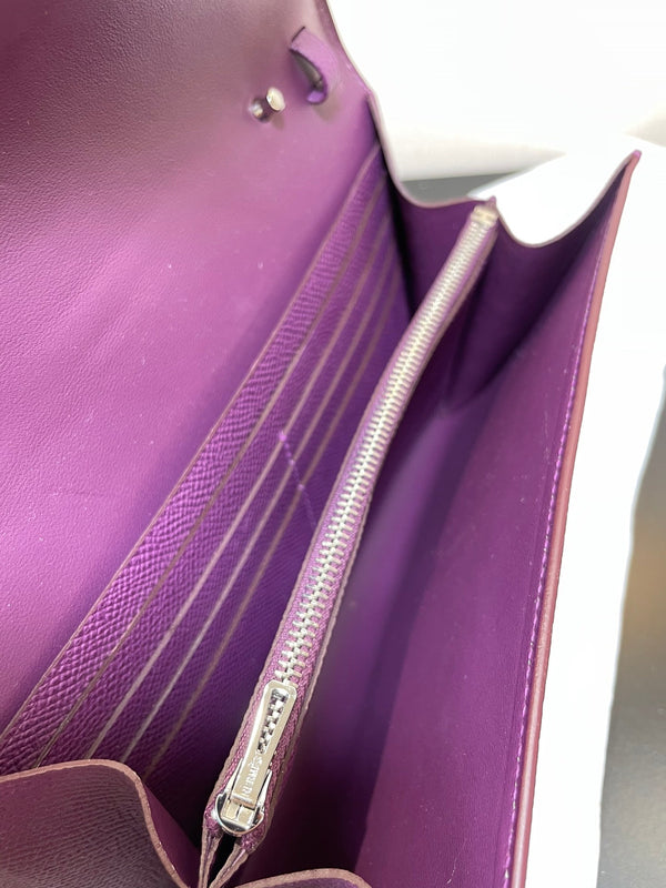 CONSTANCE TO GO 20.5 VIOLA EPSOM ARGENTO HARDWARE