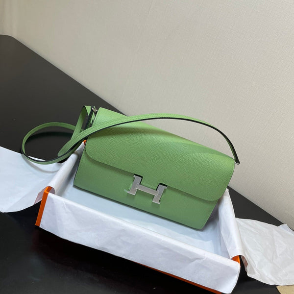 CONSTANCE TO GO 20.5 VERDE EPSOM ARGENTO FERRAMENTA