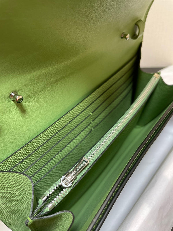 CONSTANCE TO GO 20.5 VERDE EPSOM ARGENTO FERRAMENTA