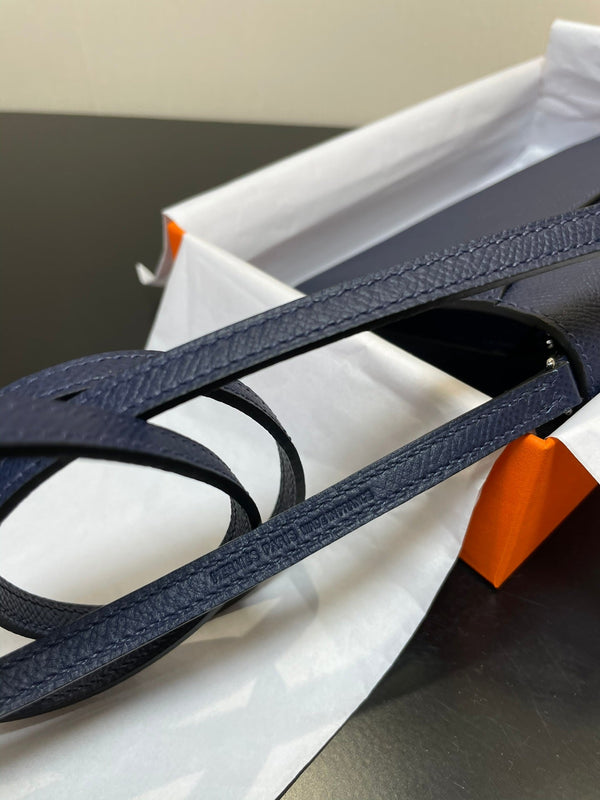 CONSTANCE TO GO 20.5 BLU SCURO EPSOM ARGENTO HARDWARE