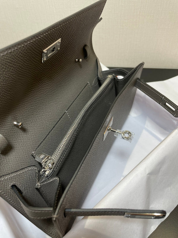 kelly woc 20.5 etain epsom silver hardware