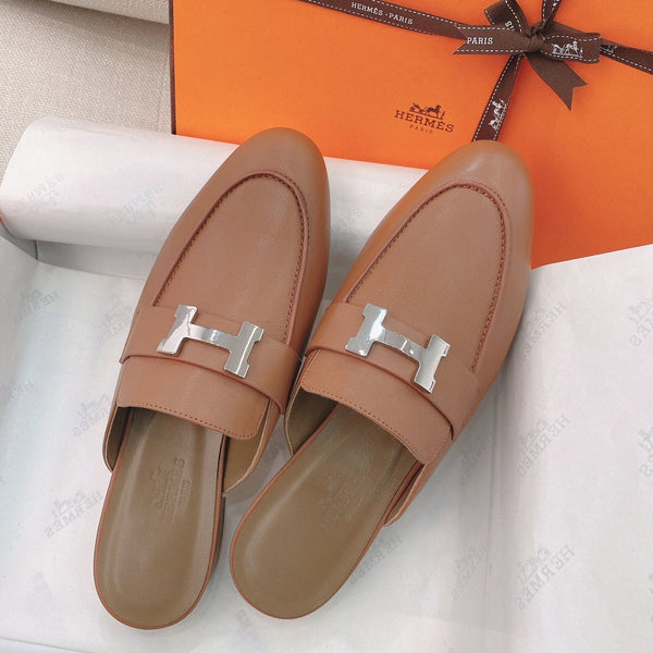 HM Mule Baby Pink Pelle di vacchetta 348039