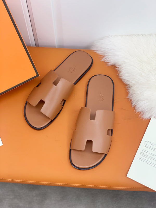 HM IZMIR SANDAL GOLD CALFSKIN