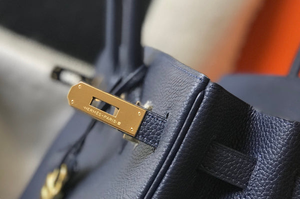 HM BIRKIN 35CM NAVY TOGO LEATHER GOLD HARDWARE