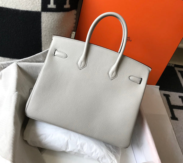 HM BIRKIN 35CM BAG CREAM TOGO GOLD HARDWARE