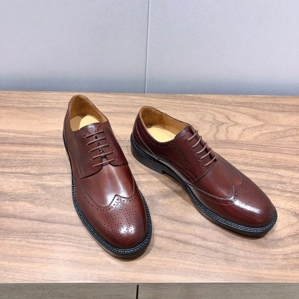 CD LONDON WINGTIP OXFORD BROWN CALFSKIN